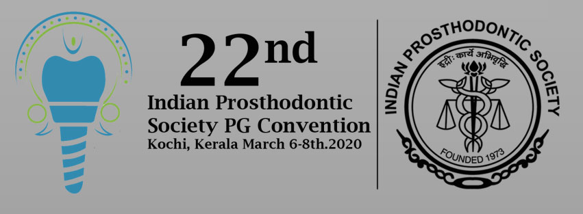 We are participating in 
22nd Indian prosthodontic convention
Please Visit Our Stall No: 1, 2, 3